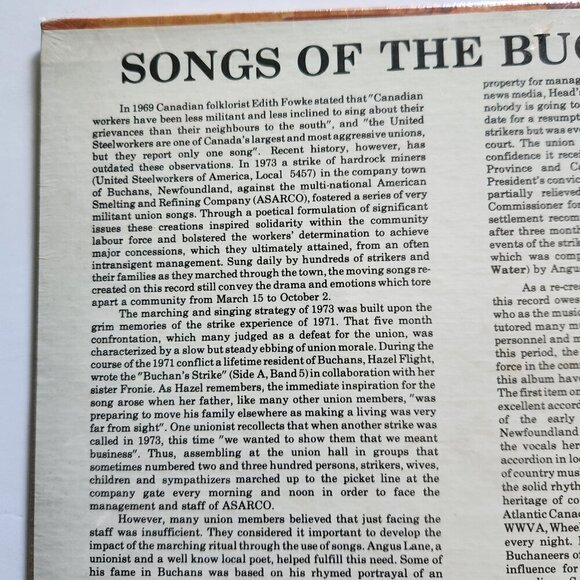 United Steel Workers of America Local 5457 Lp Record Come Hell or High Water New - Picture 6 of 9